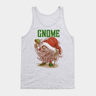 Gnome Looking Mushroom Tank Top